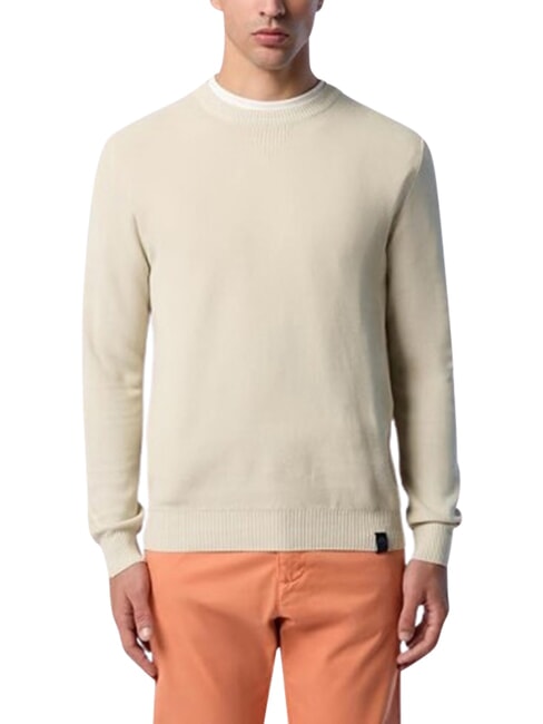 CORE  Rundhalspullover Beige - Herrenpullover
