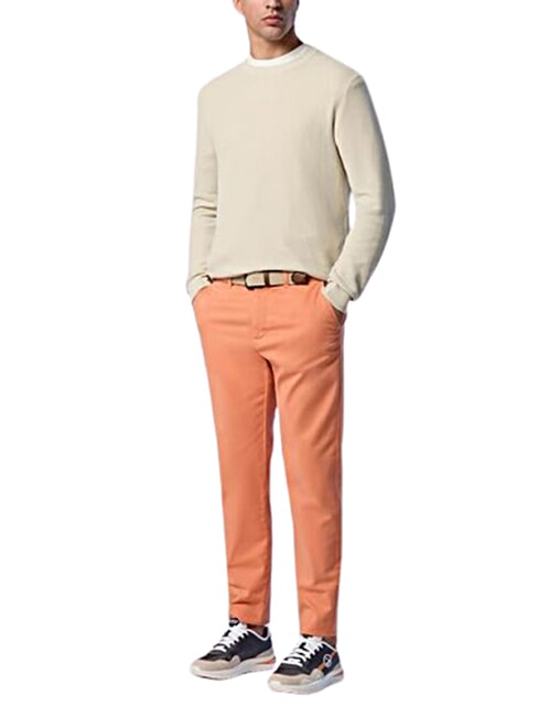 CORE  Rundhalspullover Beige - Herrenpullover