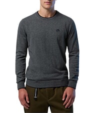 NORTH SAILS N|S Pullover mit Rundhalsausschnitt dunkelgrau meliert - Herrenpullover - 2