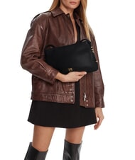 PINKO TRIPLET Umh&auml;ngetasche schwarz-antikgold - Damentaschen - 4