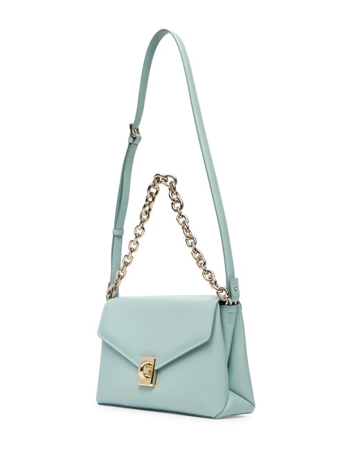 CAMPIONARIO - MERIDIANA Schultertasche mit Schultergurt Aquamarin - Damentaschen