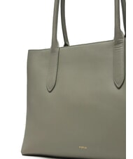 FURLA MERIDIANA Schultertasche, Leder Agave b+grau int. - Damentaschen - 3