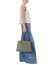 FURLA MERIDIANA Schultertasche, Leder Agave b+grau int. - Damentaschen - 5