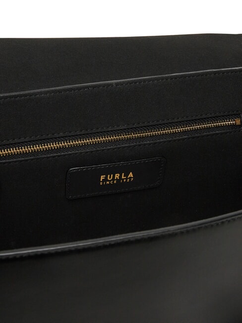 MERIDIANA  Ledertasche Schwarz - Damentaschen