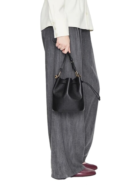 SFERA Mini-Schulter-Eimer Schwarz - Damentaschen