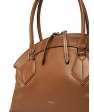 FURLA CAMPIONARIO - ERICA Schultertasche, Leder Brandy - Damentaschen - 4
