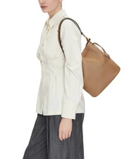 FURLA CAMPIONARIO - SFERA  Schultertasche aus Leder W&uuml;ste - Damentaschen - 2