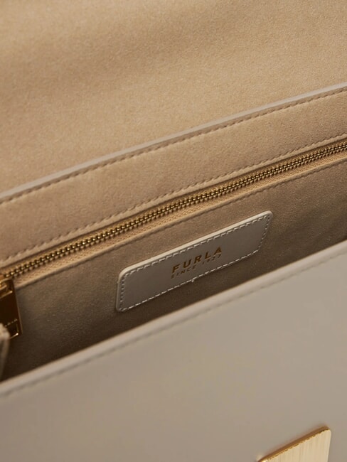 CAMPIONARIO - MERIDIANA Schultertasche mit Schultergurt Vanille - Damentaschen