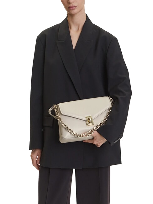 CAMPIONARIO - MERIDIANA Schultertasche mit Schultergurt Vanille - Damentaschen