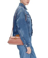 FURLA CAMPIONARIO - SFERA Schultertasche aus Leder T&uuml;ll - Damentaschen - 6