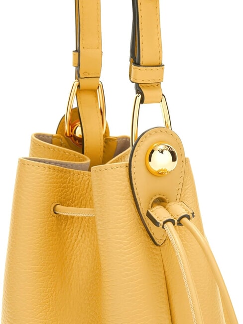 CAMPIONARIO - SFERA  Mini-Lederbeutel Creme - Damentaschen