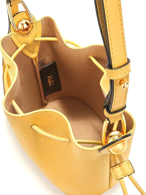 CAMPIONARIO - SFERA  Mini-Lederbeutel Creme - Damentaschen