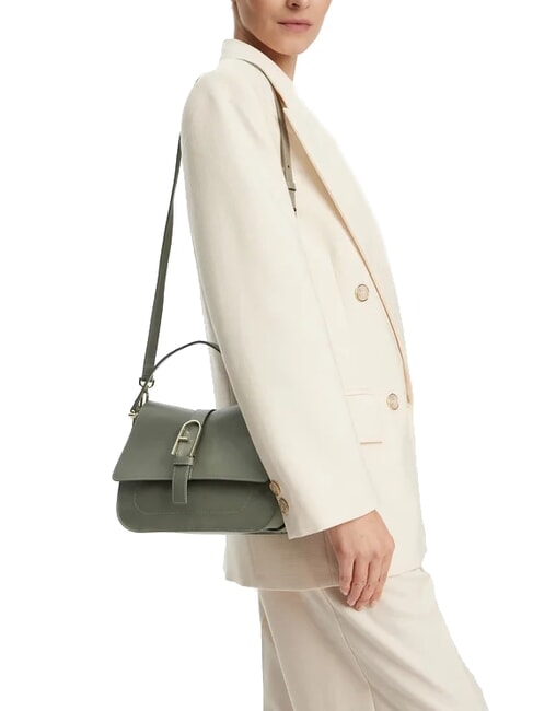 FLOW  Handtasche mit Schulterriemen Agave - Damentaschen