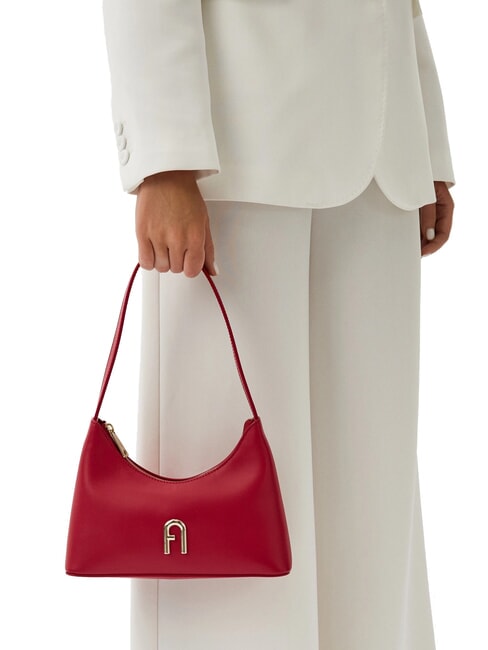 DIAMANTE  Schultertasche, Leder Venezianisches Rot - Damentaschen