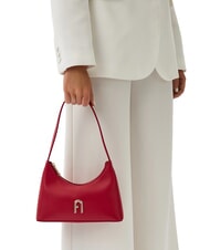 FURLA DIAMANTE  Schultertasche, Leder Venezianisches Rot - Damentaschen - 5