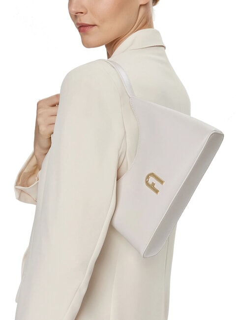 DIAMANTE  Schultertasche, Leder M&auml;usespeck - Damentaschen