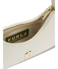 FURLA DIAMANTE  Schultertasche, Leder M&auml;usespeck - Damentaschen - 5