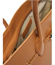 FURLA GOCCIA  Leder-Einkaufstasche Brandy - Damentaschen - 4