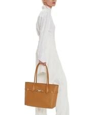 FURLA GOCCIA  Leder-Einkaufstasche Brandy - Damentaschen - 5