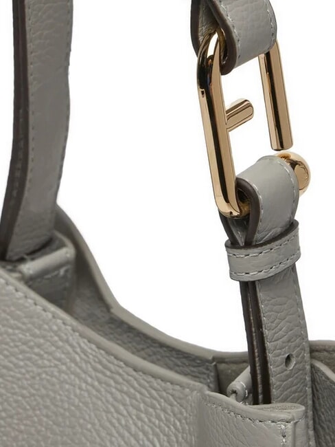 NUVOLA  Mini-Ledertasche Asche - Damentaschen