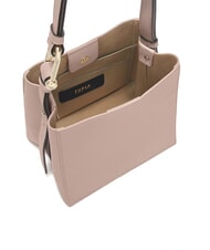 FURLA NUVOLA  Schultertasche aus Leder Blumenkrone - Damentaschen - 4