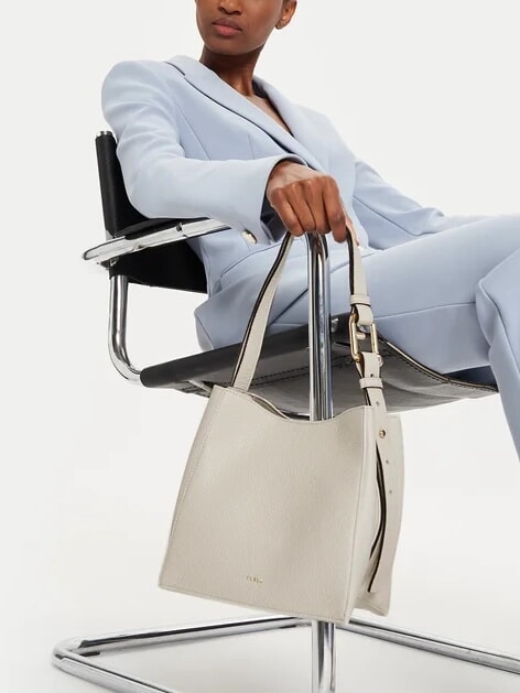 CAMPIONARIO - NUVOLA Mini-Schultertasche M&auml;usespeck - Damentaschen