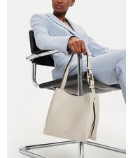 FURLA NUVOLA Mini-Schultertasche M&auml;usespeck - Damentaschen - 5