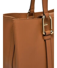 FURLA CAMPIONARIO - NUVOLA  Schultertasche aus Leder Brandy - Damentaschen - 4