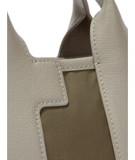 FURLA CAMPIONARIO - PIUMA  Mini-Handtasche mit Schulterriemen Salbei + Vetiver + Marmor c - Damentaschen - 3