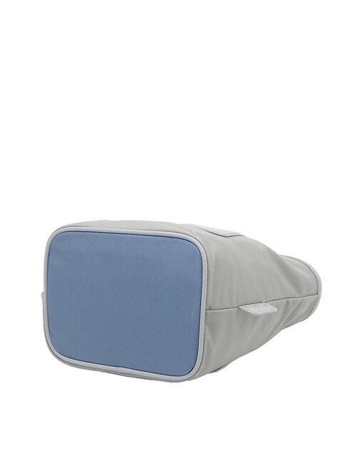 PIUMA  Mini-Einkaufstasche mit Schultergurt Asche+Himmels+Beifu&szlig; - Damentaschen