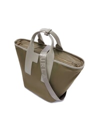FURLA PIUMA  Handtasche mit Schulterriemen Salbei + Vetiver + Marmor c - Damentaschen - 3