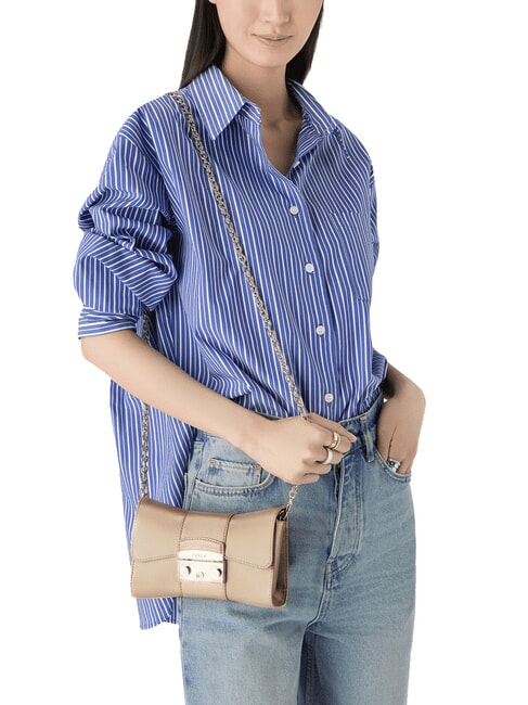 CAMPIONARIO - METROPOLIS  Mikro-Schultertasche Getreide - Damentaschen