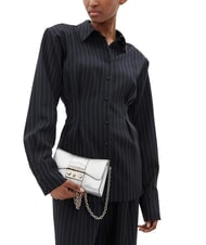 FURLA CAMPIO - METROPOLIS Mini-Schultertasche FARBE SILBER - Damentaschen - 2