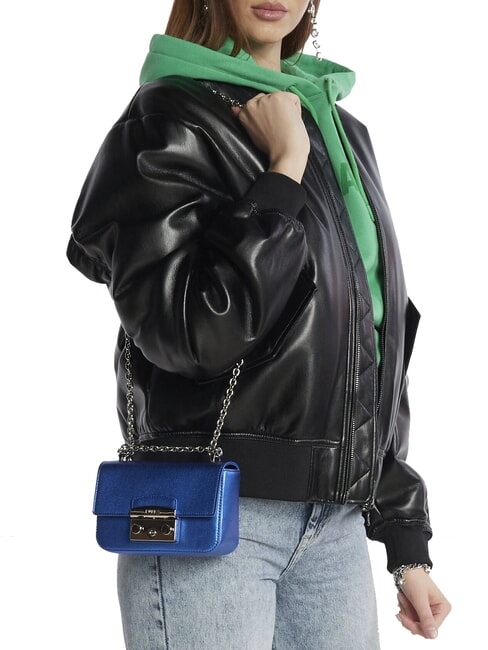 METROPOLIS  Doppelt tragbare Mikro-Tasche Kobaltblau - Damentaschen