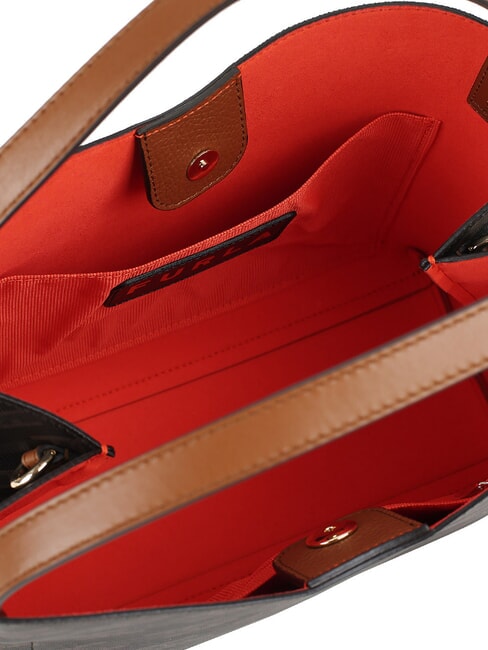 CAMPIONARIO - PRIMULA Umh&auml;ngetasche Kaffeet&ouml;ne - Damentaschen