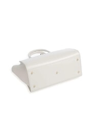 FURLA GENESI  Handtasche mit Schulterriemen aus Leder M&auml;usespeck - Damentaschen - 3