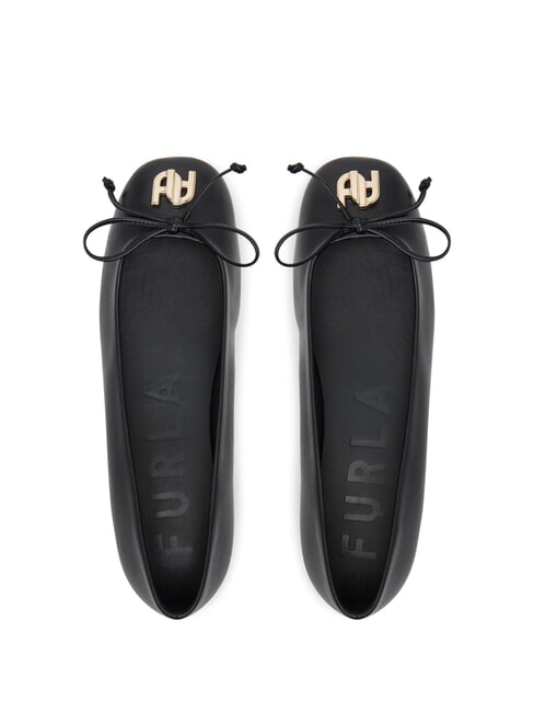 BALLET Lederballerinas Schwarz - Damenschuhe