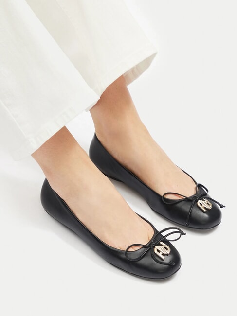 BALLET Lederballerinas Schwarz - Damenschuhe