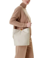 FURLA SFERA Schultertasche aus Leder M&auml;usespeck - Damentaschen - 2