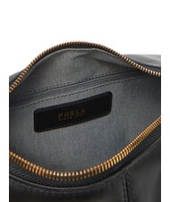 FURLA RING Kleine Schultertasche aus Leder Schwarz - Damentaschen - 5