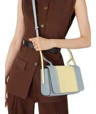 FURLA CAMPIONARIO - RIVA Schultertasche, Leder Freesie + Wolke - Damentaschen - 2