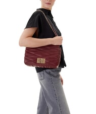 FURLA CAMPIONARIO - 1927 Schultertasche, Leder Rote Johannisbeere - Damentaschen - 2