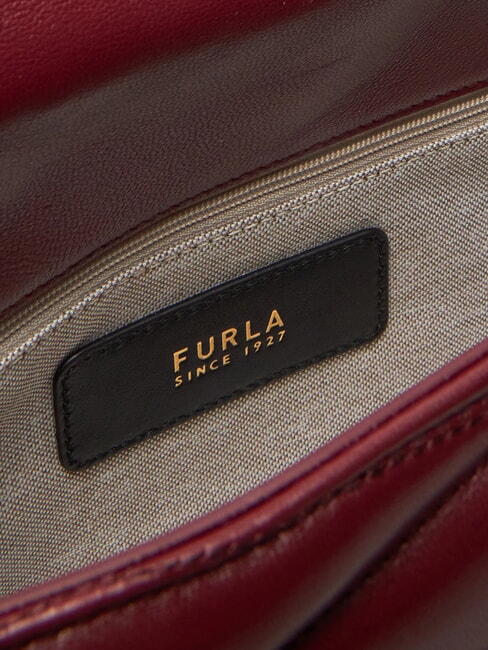 CAMPIONARIO - 1927 Schultertasche, Leder Rote Johannisbeere - Damentaschen