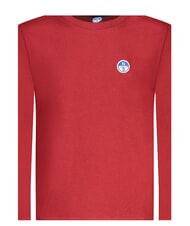 NORTH SAILS CORE Lang&auml;rmeliges T-Shirt rote Dahlie - Kinder-T-Shirt - 3