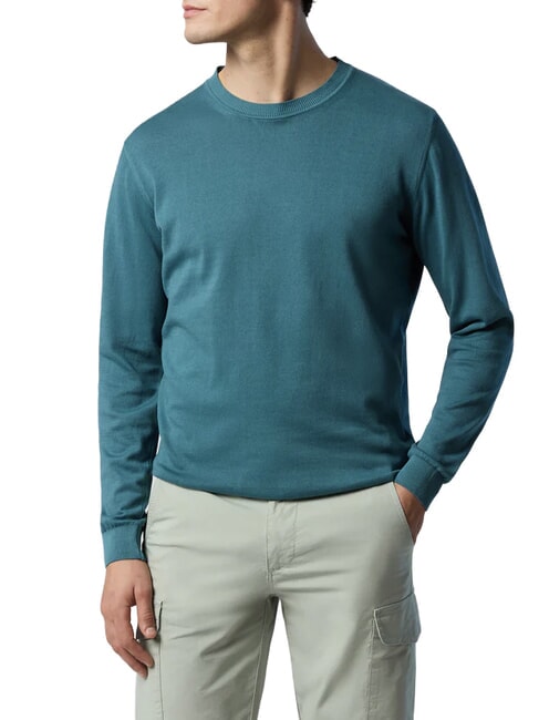 CORE Hemd aus 100 % Baumwolle Mittelmeer - Herrenpullover