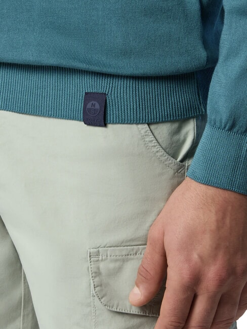 CORE Hemd aus 100 % Baumwolle Mittelmeer - Herrenpullover