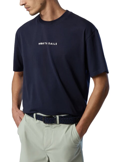 CORE Baumwoll-T-Shirt Navy blau - Herren-T-Shirts