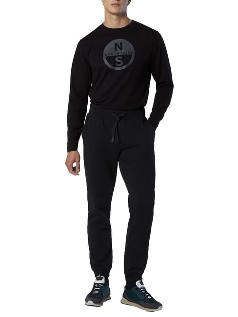 CORE Lang&auml;rmeliges T-Shirt Schwarz - Herren-T-Shirts