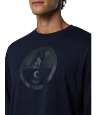 NORTH SAILS CORE Lang&auml;rmeliges T-Shirt Navy blau - Herren-T-Shirts - 6