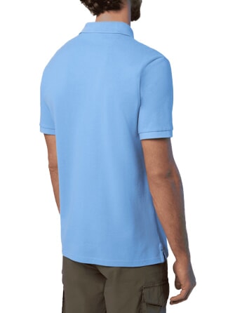 BASIC Kurzarm-Poloshirt aus Baumwolle hellblau - Herren-Polo-Shirts/Herren-Polo-Shirt/Herrenpoloshirt/Herrenpoloshirts